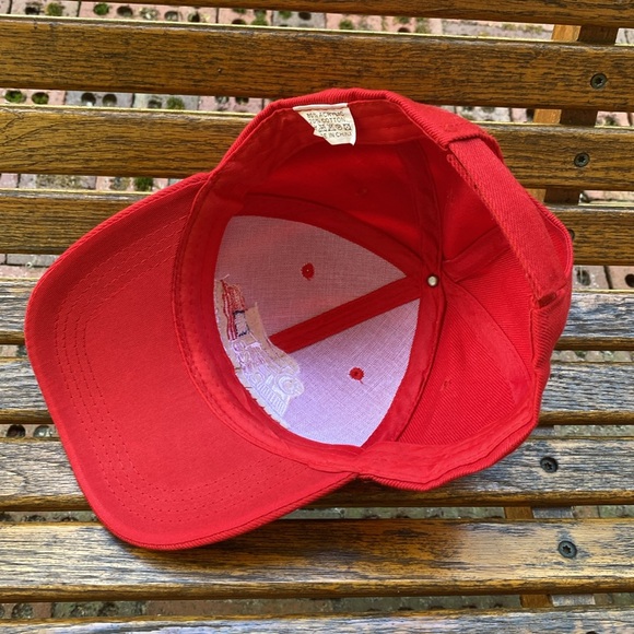 NOS All aboard the Trump Train 2020 hat full 6 panel adjustable back strap cap - Picture 3 of 8